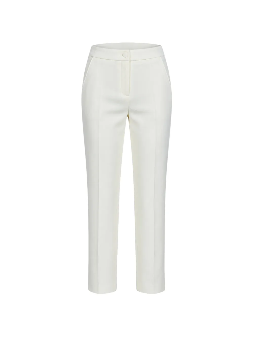 LIU JO pressed-crease trousers - Nude