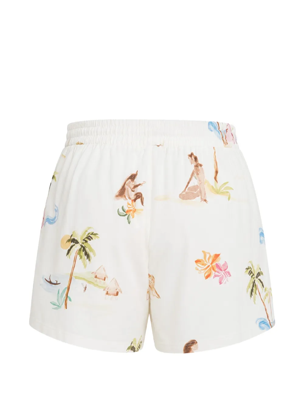 Seafolly Shorts met trekkoord Wit