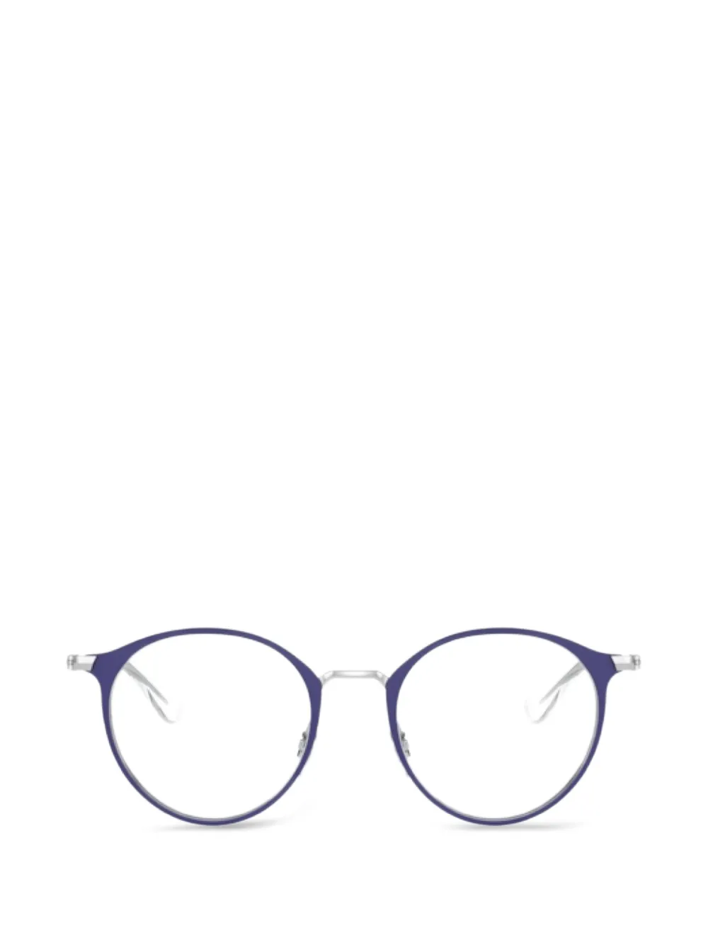 RAY-BAN JUNIOR round-frame glasses - Blau