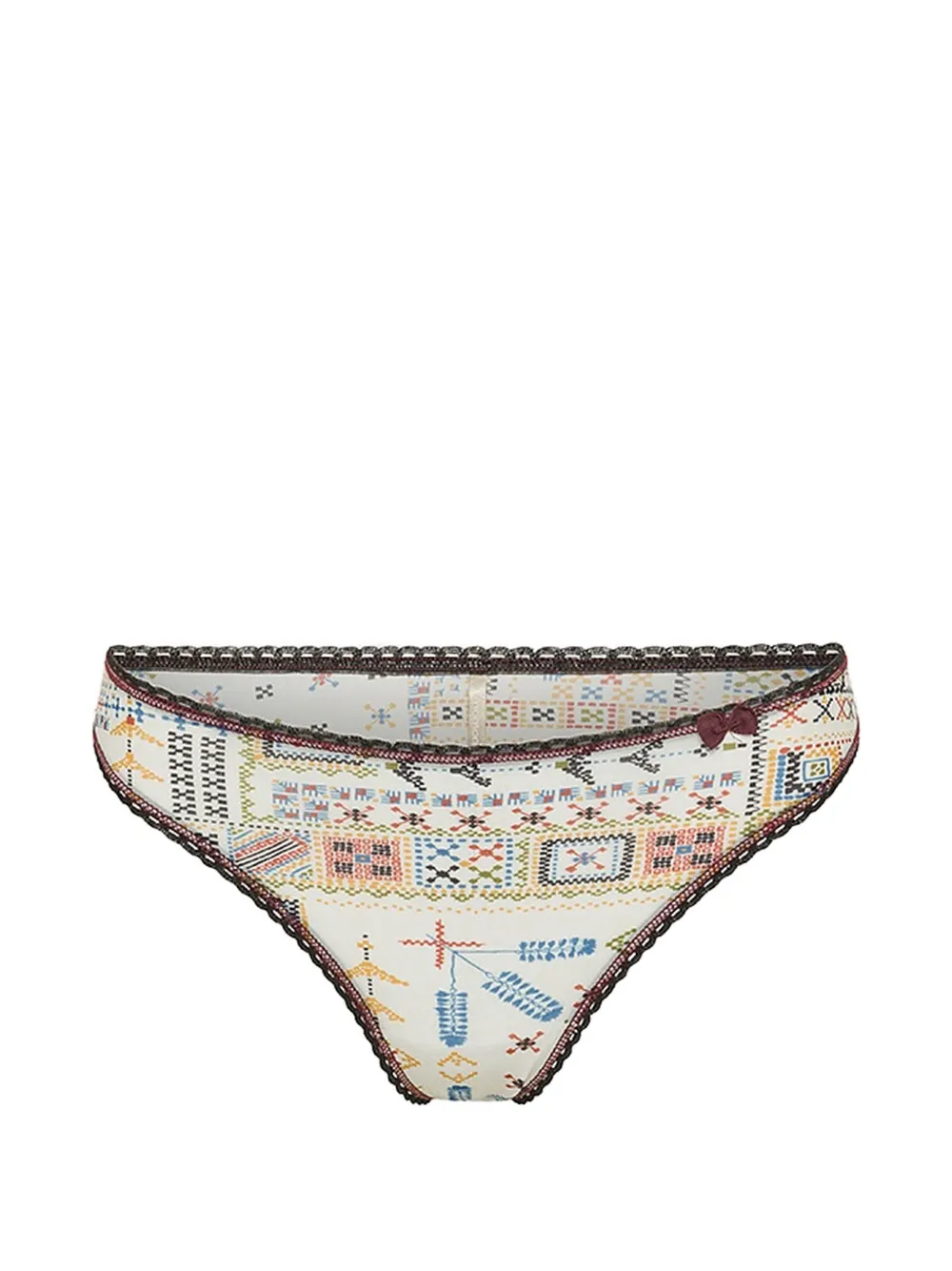 MOMONÌ Arca print-embellished briefs · M/L