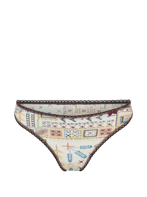 MOMONÌ calzones con estampado Arca
