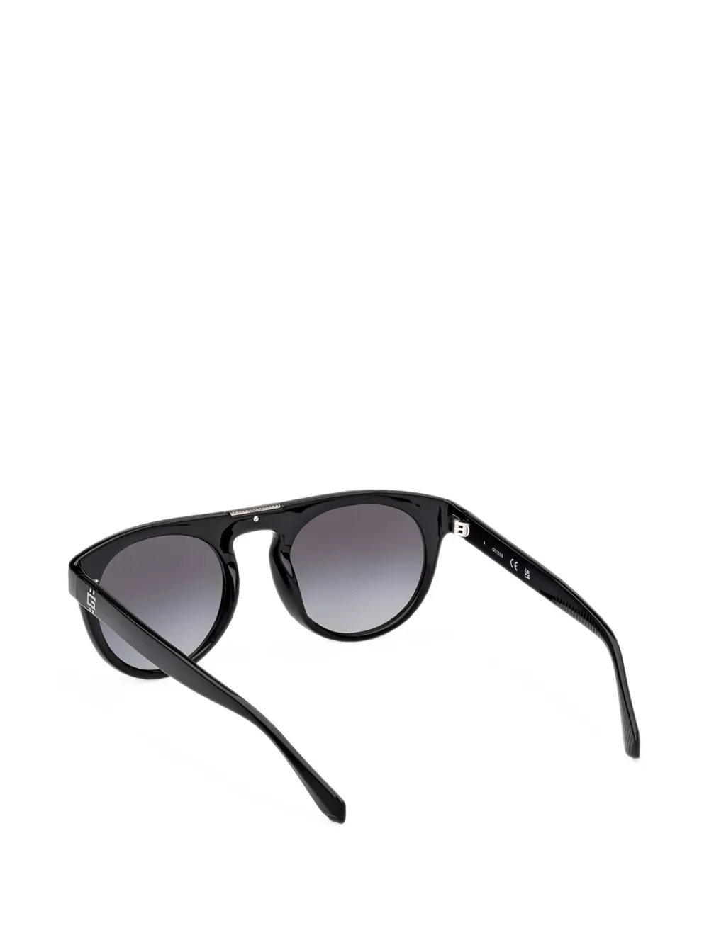 GUESS EYEWEAR Zonnebril met rond montuur Zwart