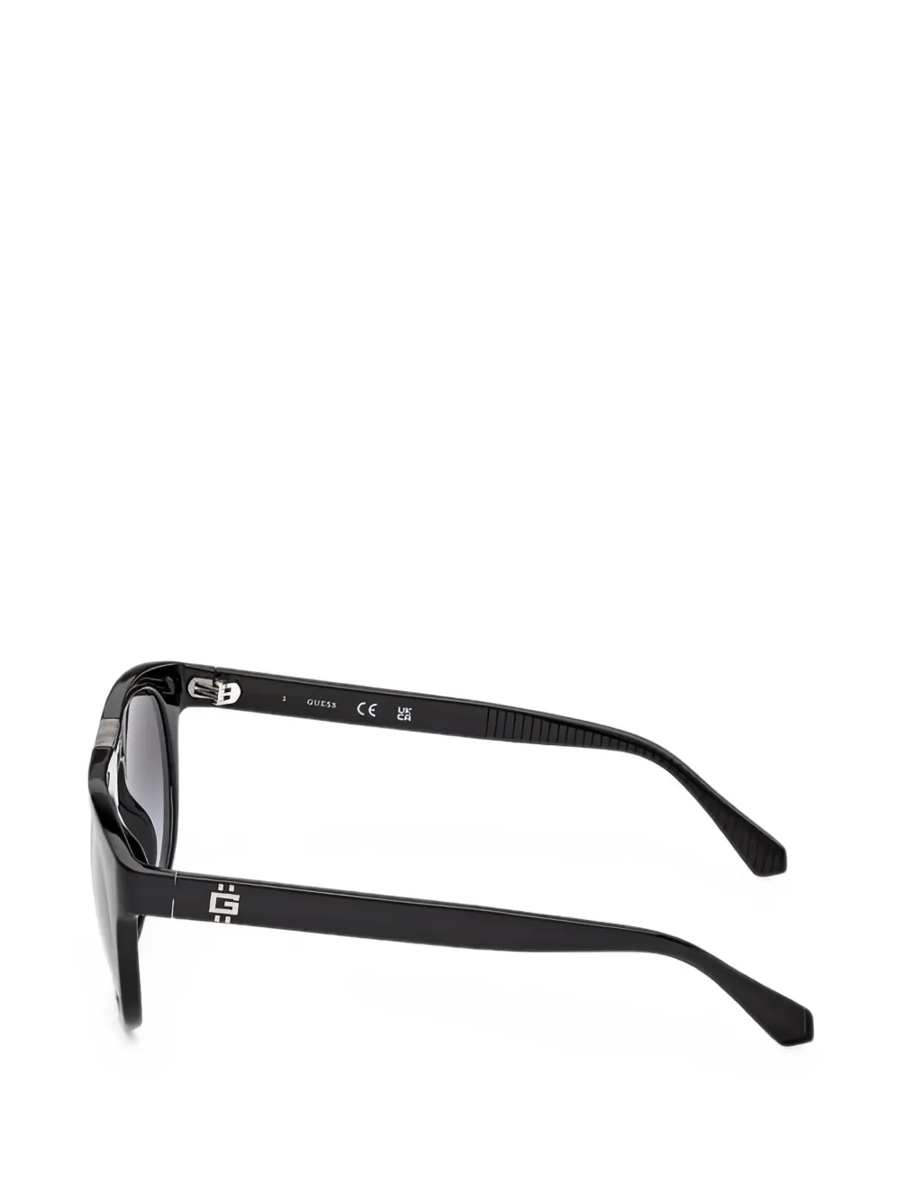 GUESS EYEWEAR Zonnebril met rond montuur Zwart