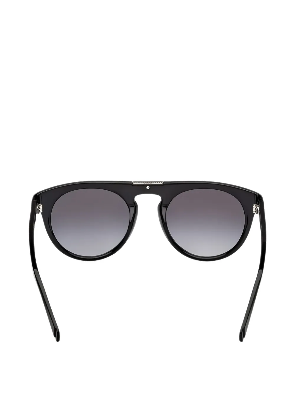 GUESS EYEWEAR Zonnebril met rond montuur Zwart