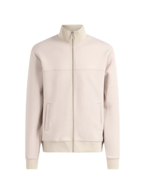 Les Deux Ballier embroidered-logo zip-up jacket