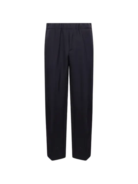 Costumein elasticated pressed-crease trousers