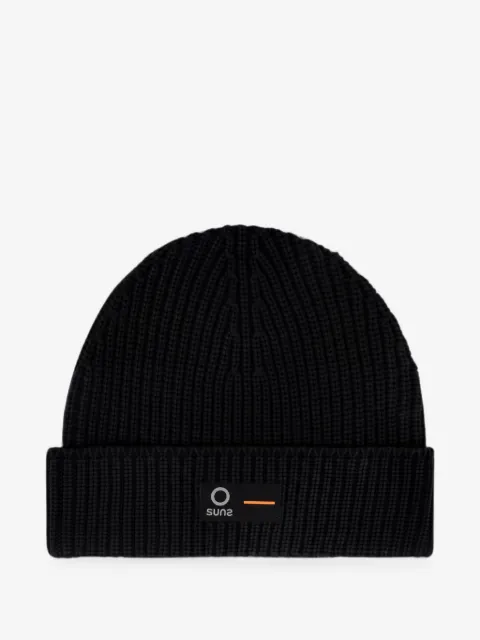 SUNS ribbed-knit beanie hat