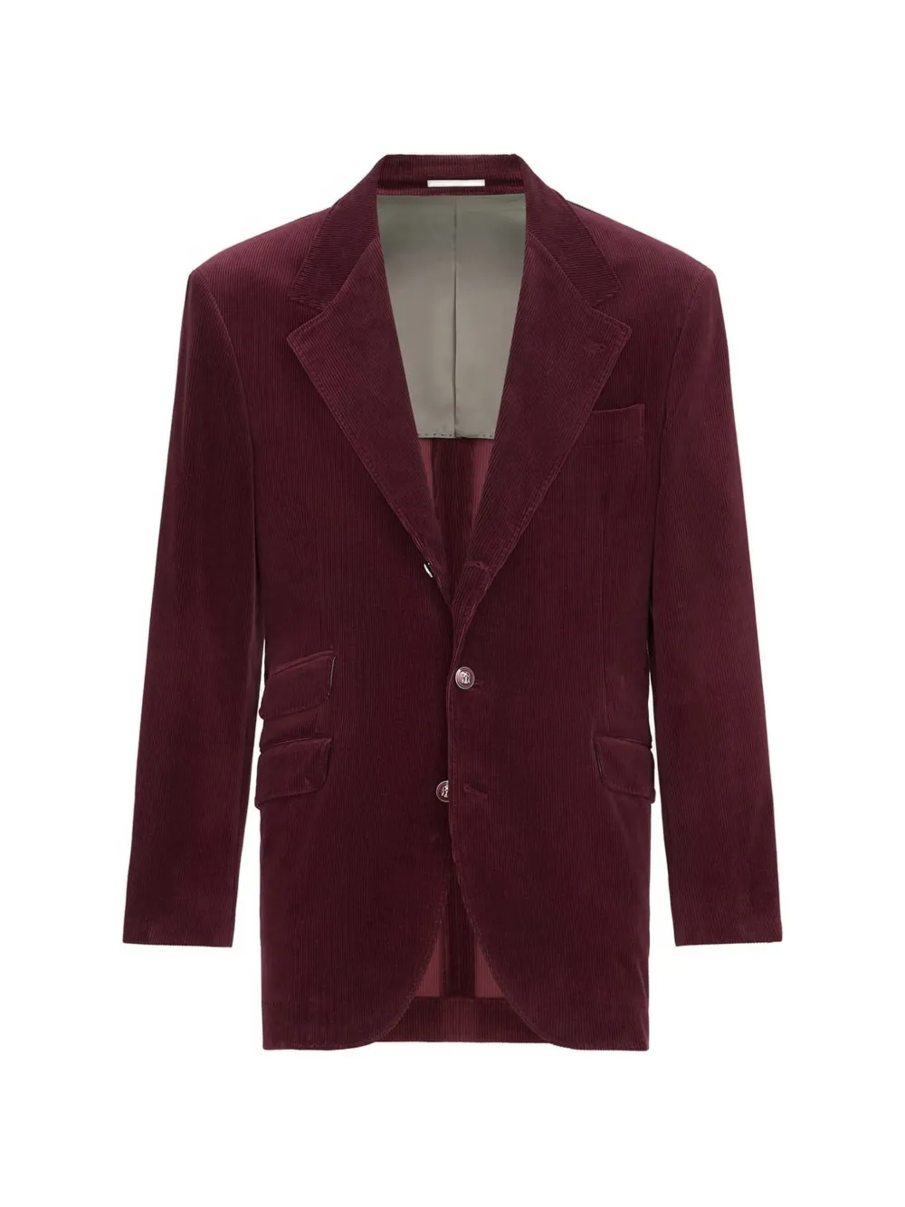 Brunello Cucinelli Cavallo Tailor corduroy blazer - Rosso