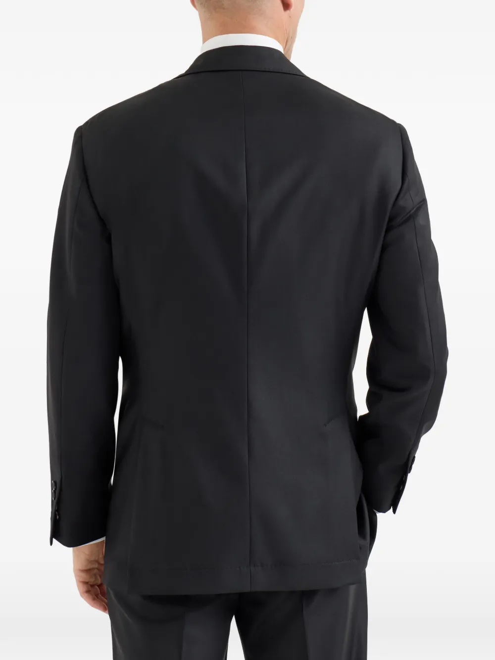 Brunello Cucinelli Cavallo Tailor wollen blazer Zwart