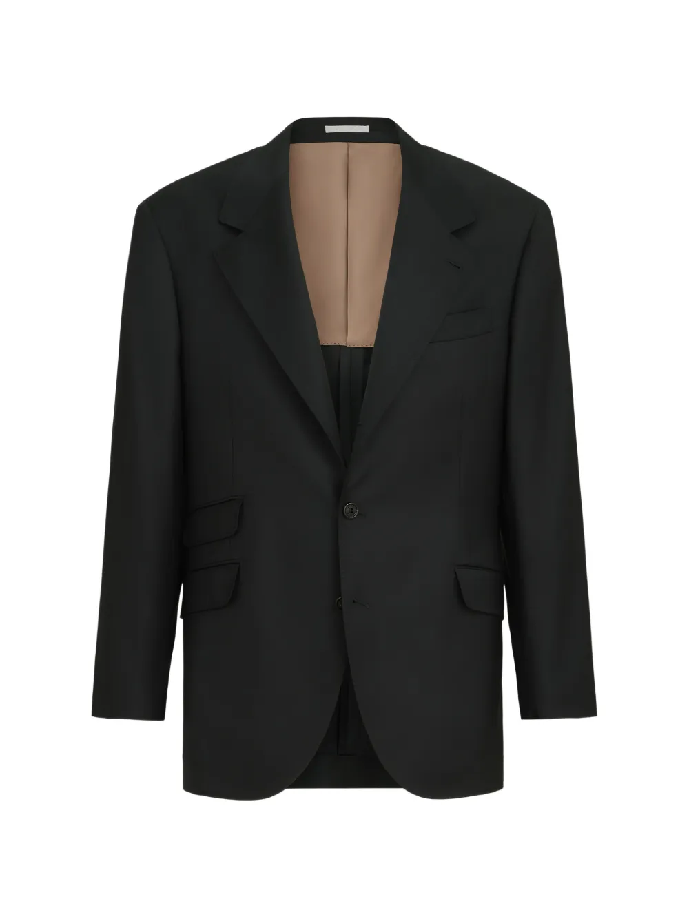Brunello Cucinelli Blazer Cavallo Tailor in lana - Nero