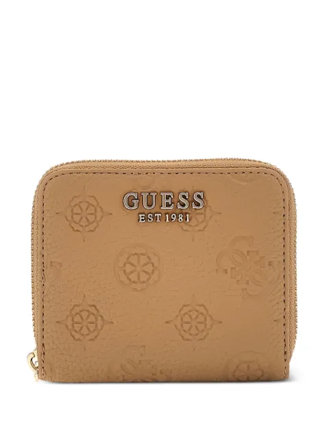 GUESS USA Cresidia debossed zip-around wallet
