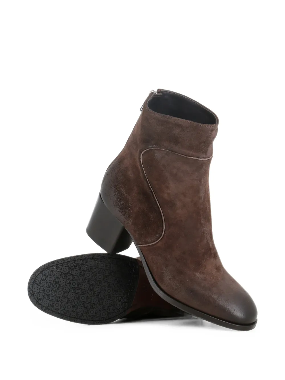 Pantanetti distressed-effect ankle boots Bruin