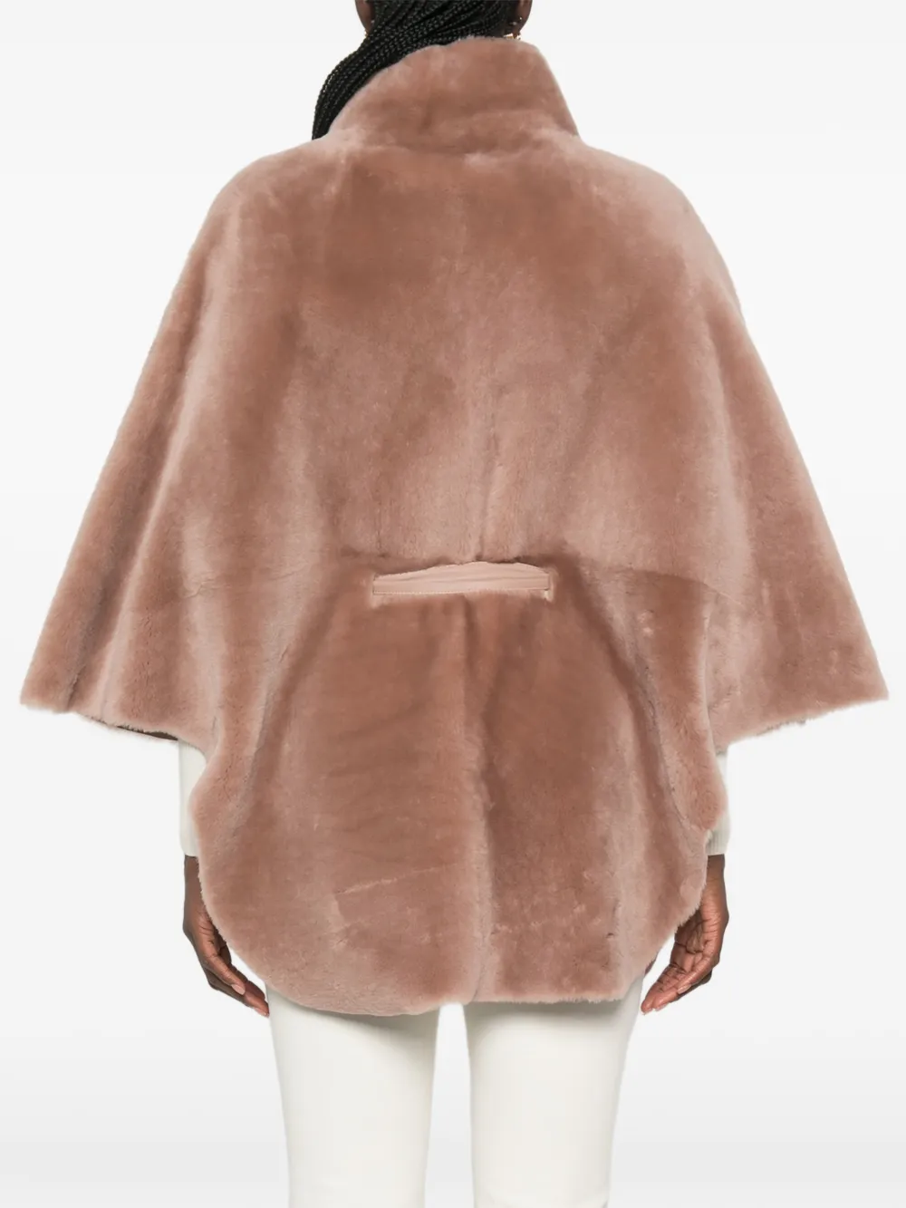 Suprema Lammy jack met ceintuur Roze