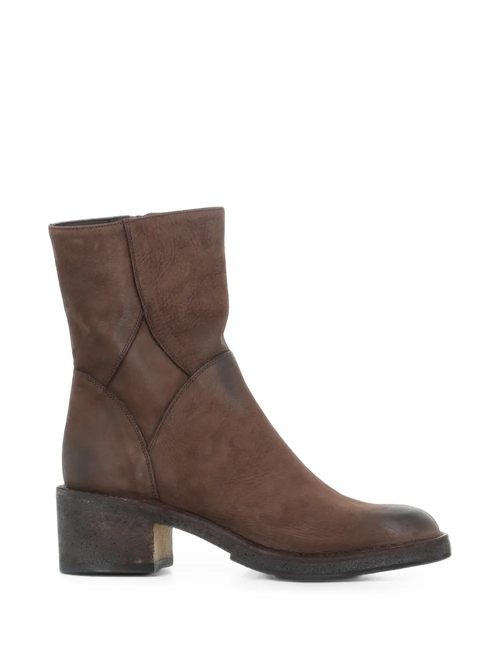 Pantanetti nubuck-leather ankle boots Bruin