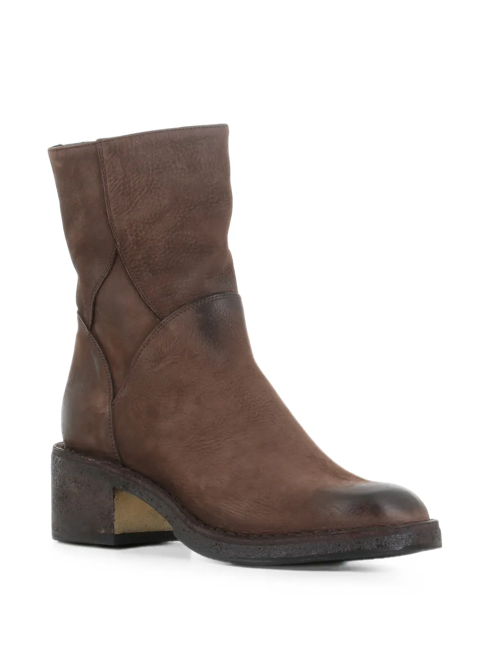Pantanetti nubuck-leather ankle boots Bruin