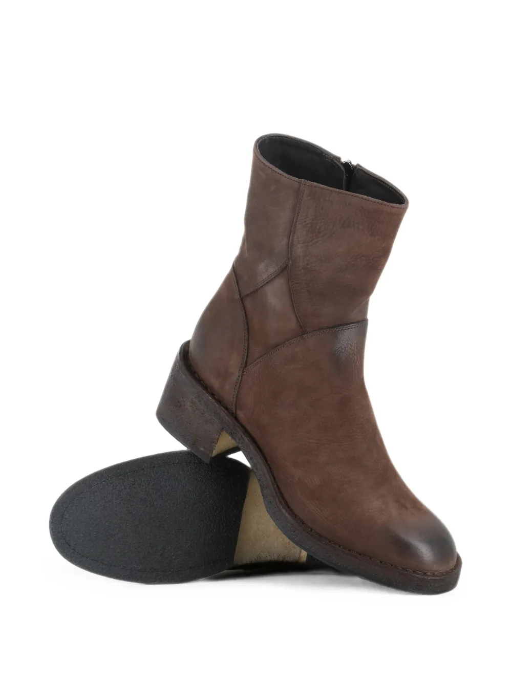 Pantanetti nubuck-leather ankle boots Bruin