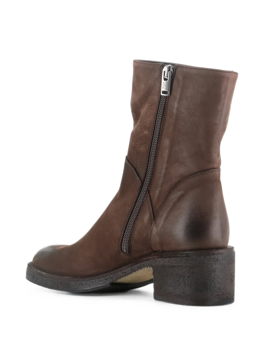 Pantanetti nubuck-leather ankle boots Bruin