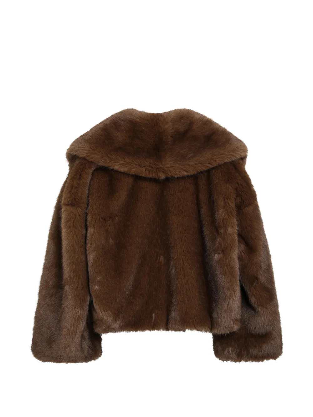 BB Couture Farrah jack van imitatiebont Bruin