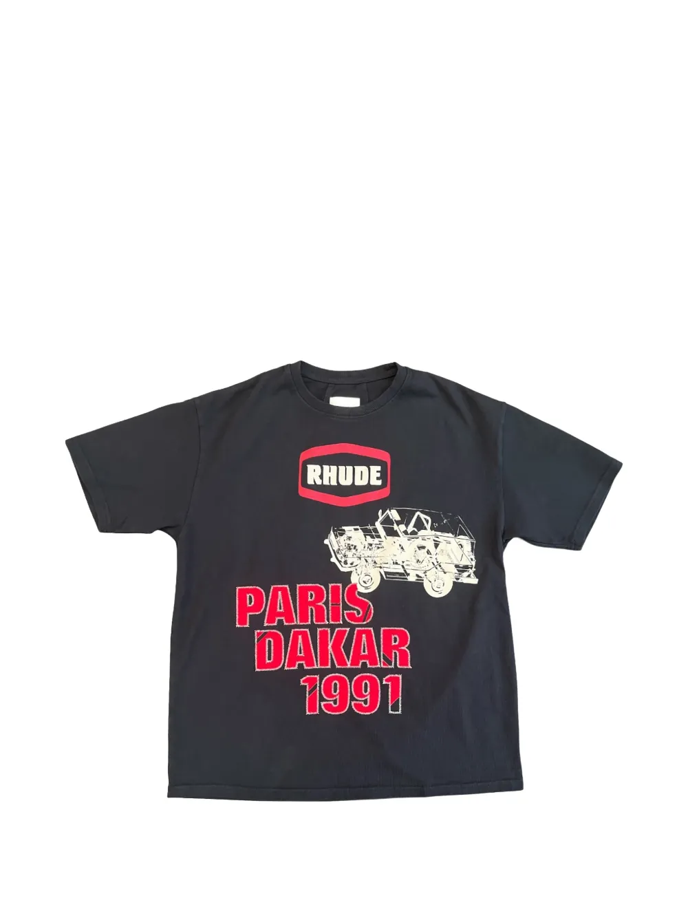 RHUDE graphic-print T-shirt - Nero