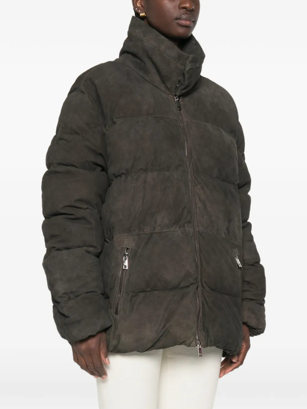 Giorgio Brato Jack met rits Bruin