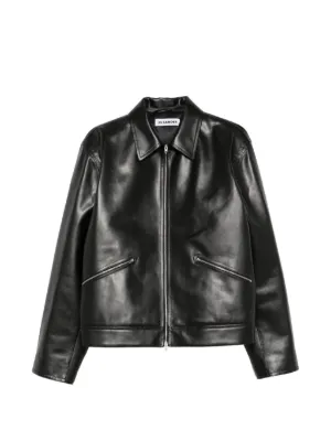 Jil Sander レザージャケット メンズ通販 - FARFETCH