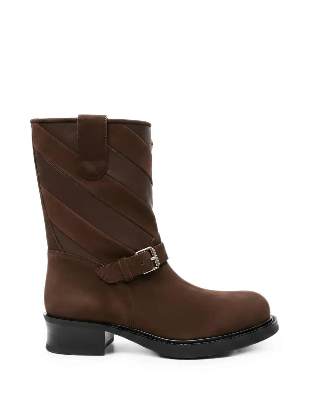Valentino Garavani buckle-fastening biker boots Bruin