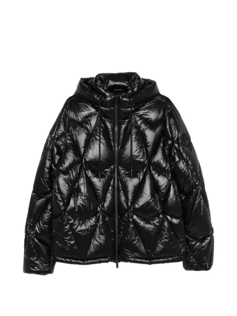Moose Knuckles quilted hooded jacket