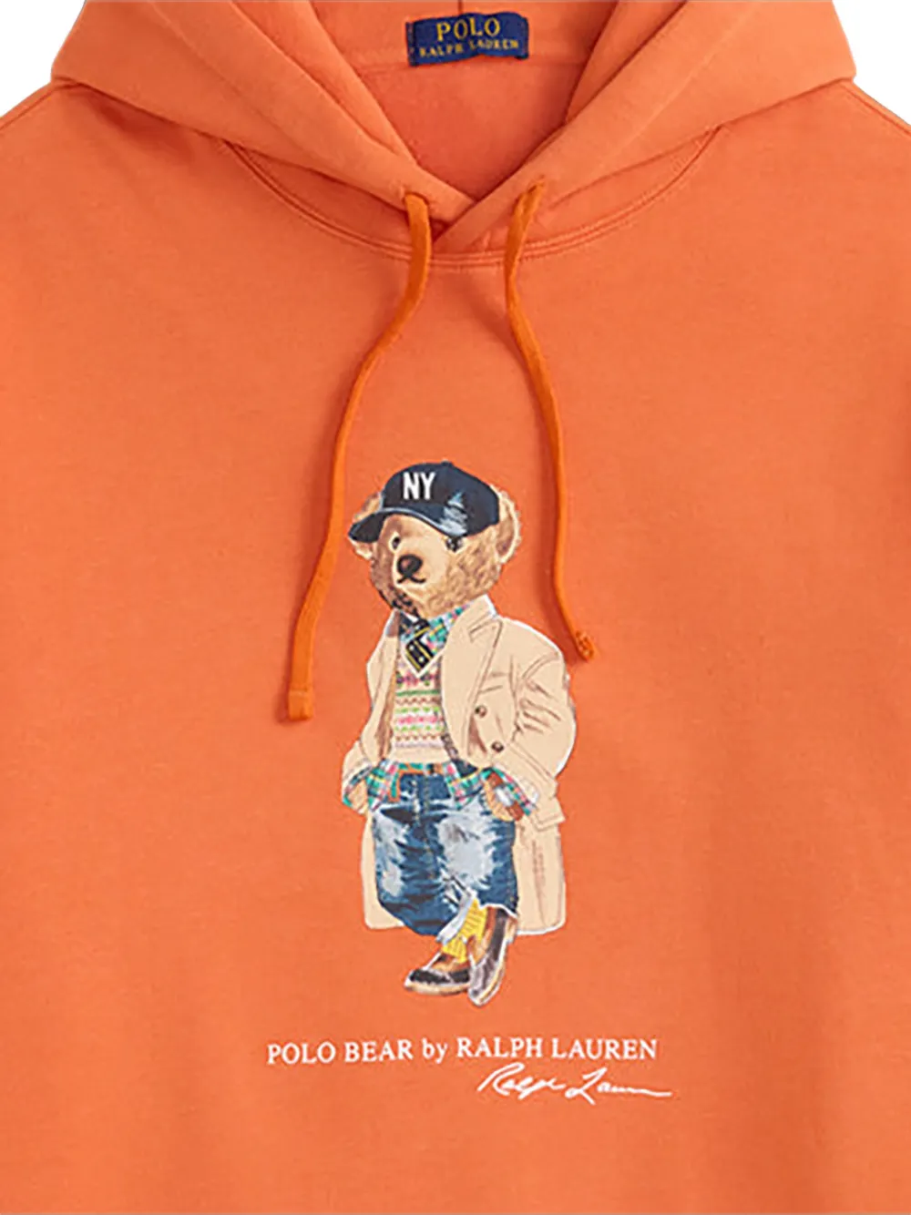 Polo Ralph Lauren Fleece hoodie Oranje