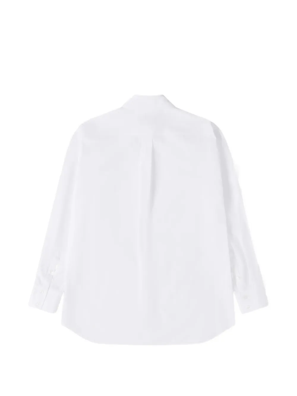 Simone Rocha Verfraaide blouse met steekdetail Wit