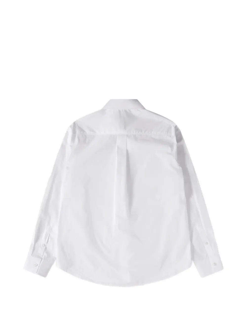Simone Rocha Ruffle-trimmed Slash-detail Shirt in White, view 2