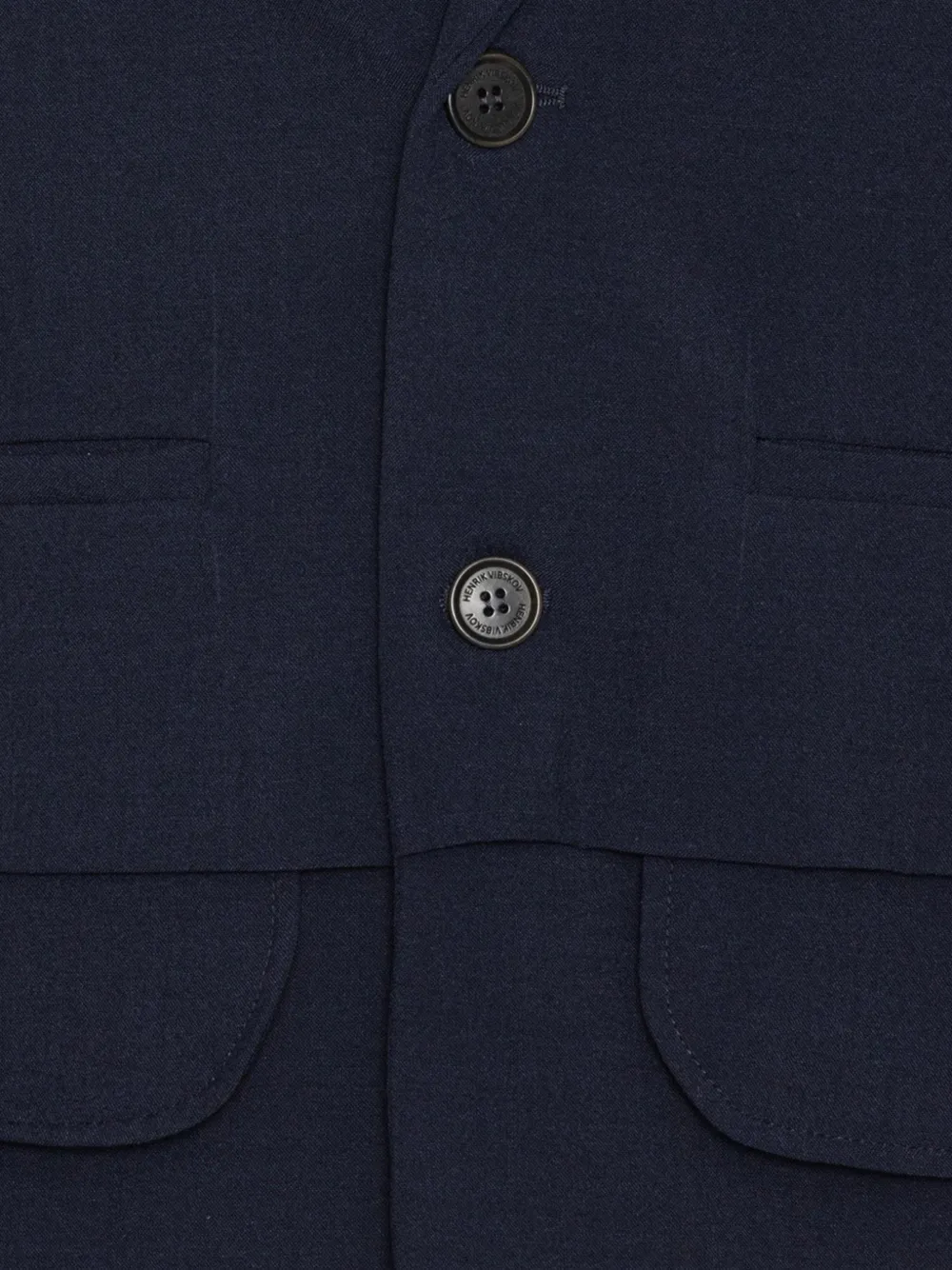 Henrik Vibskov Ants blazer Blauw