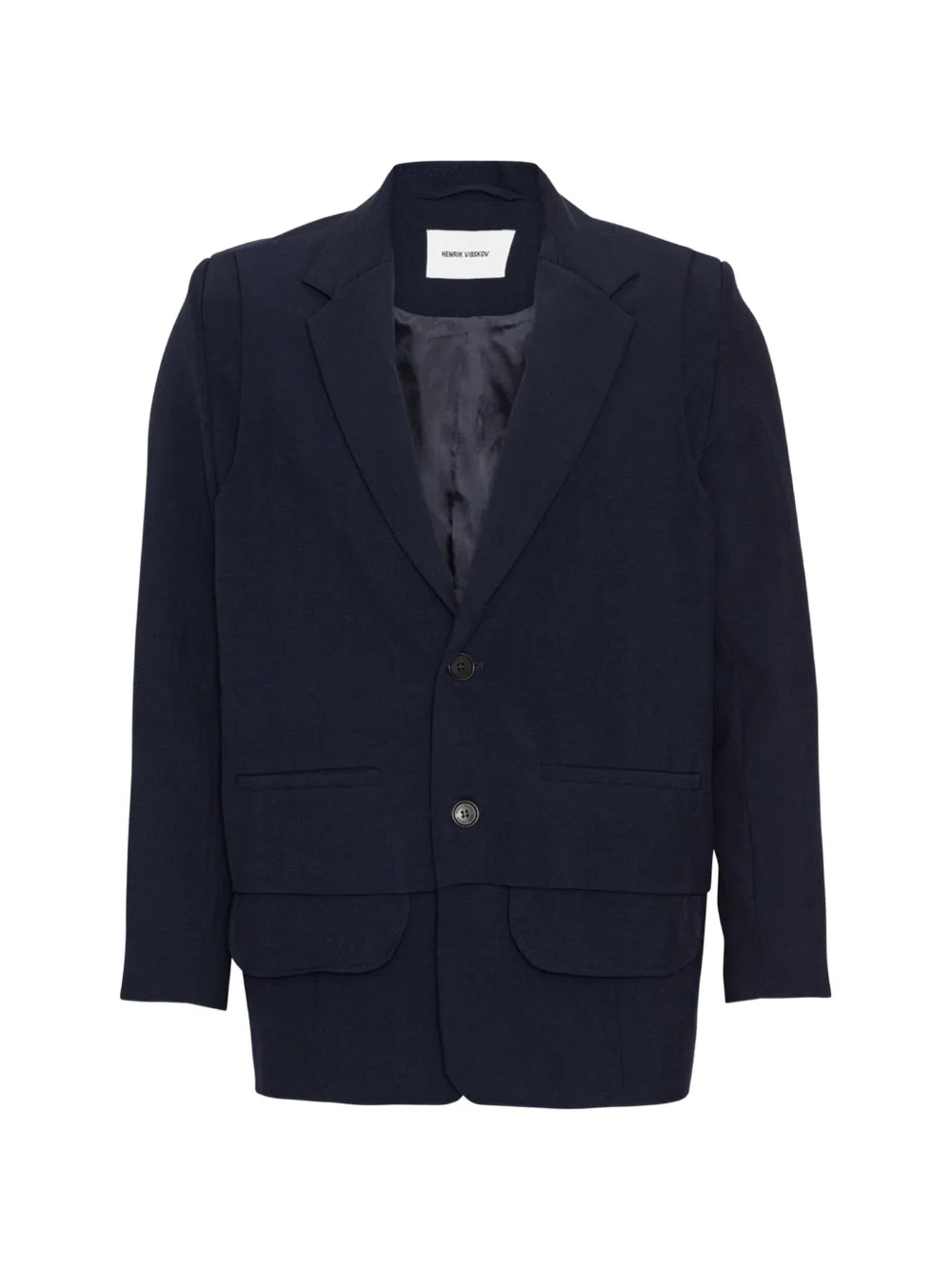 Henrik Vibskov Ants tailored blazer - Blau