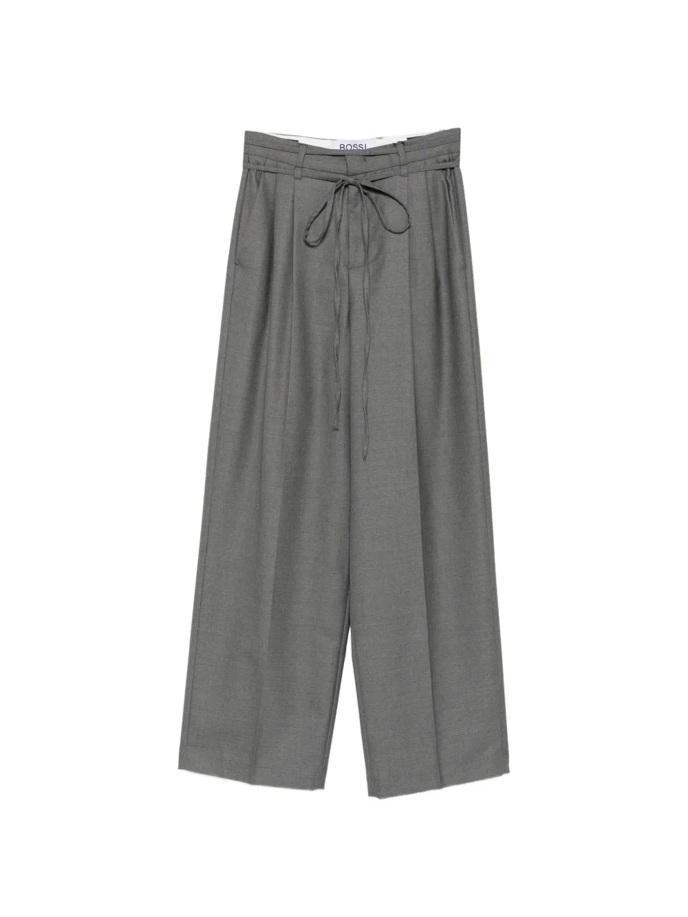 ROSSI Noa Belt pleated tie-waist trousers