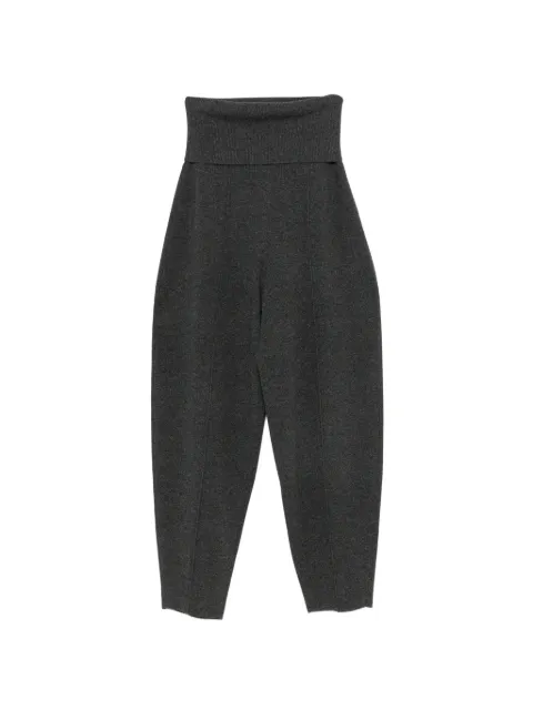 ZIMMERMANN pantalones ajustados con cintura de canalé