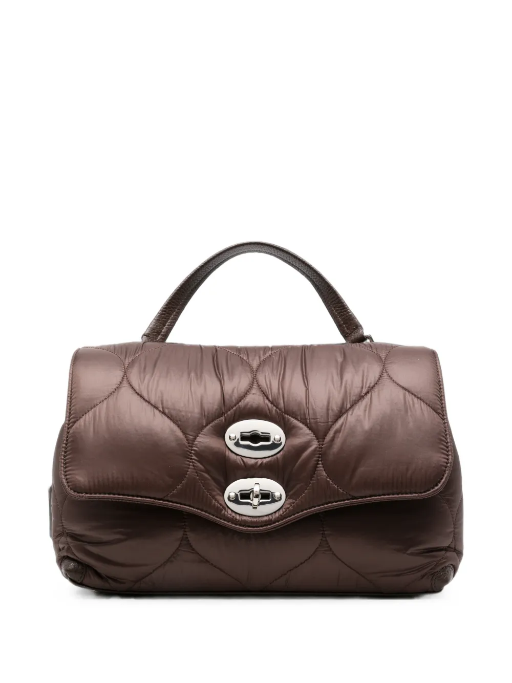 Zanellato quilted Postina clutch bag - Braun