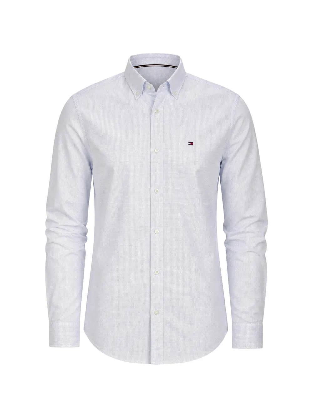 Tommy Hilfiger embroidered-logo button-down shirt - Weiß
