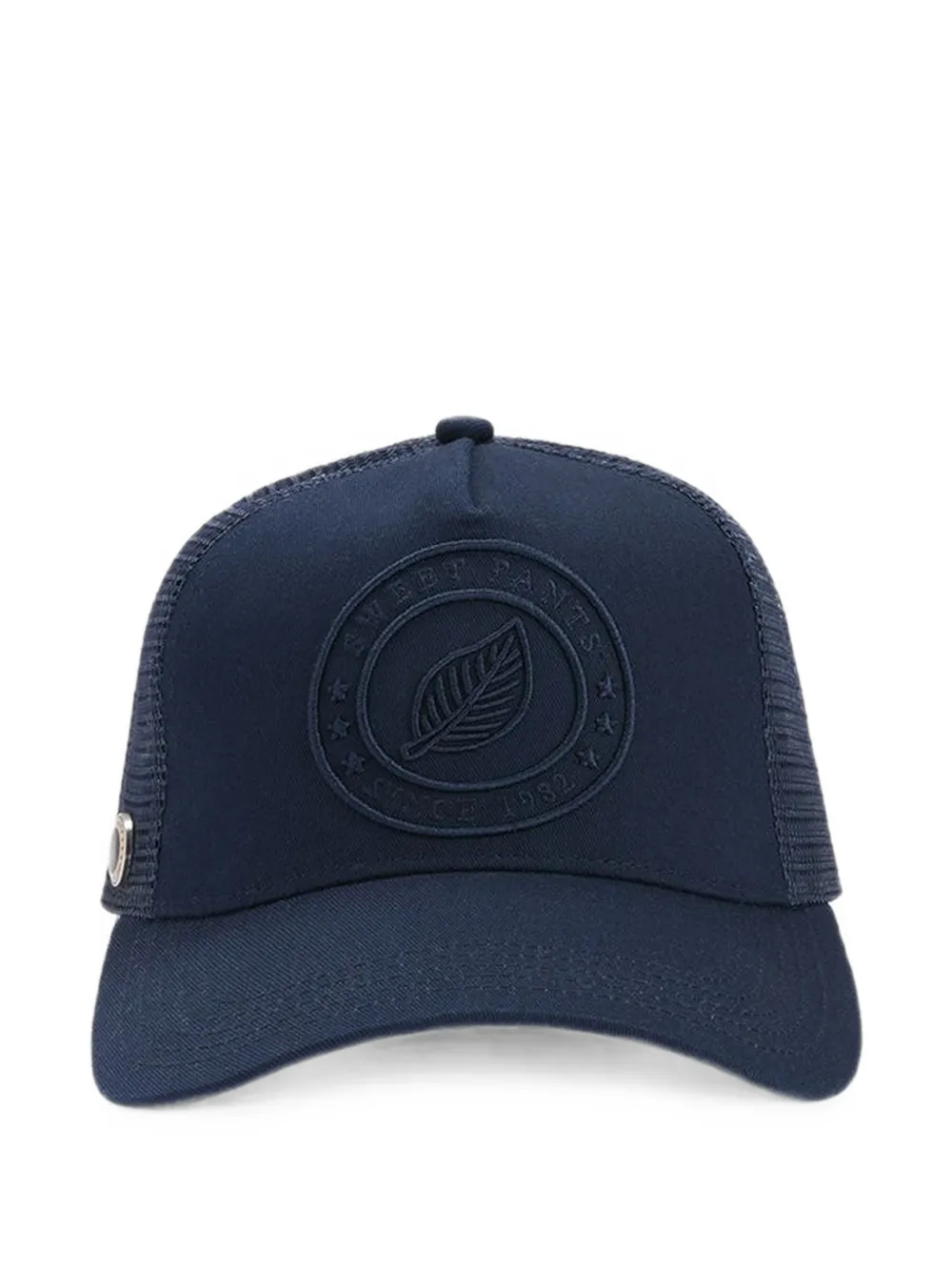 SWEET PANTS 3D Uni logo-patch mesh-panel cap - Blu