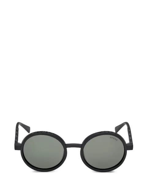GUESS USA matte-finish round-frame sunglasses