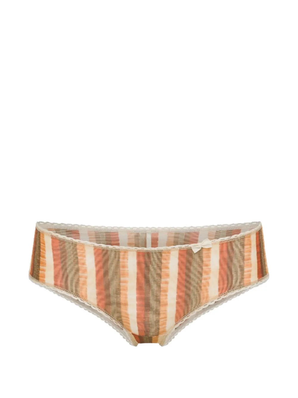 MOMONÌ Amaca striped briefs - Arancione