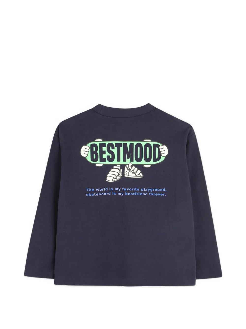Billieblush T-shirt met grafische print Blauw