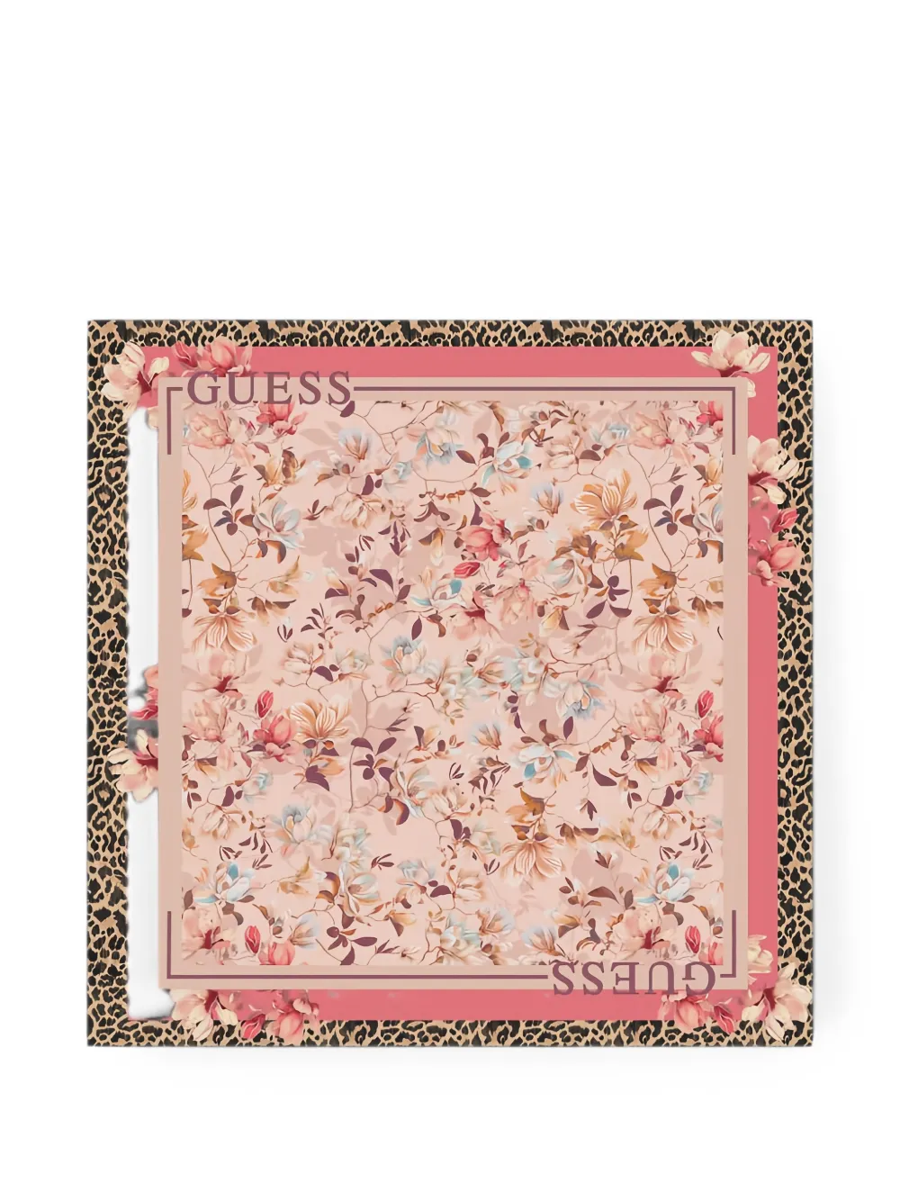 Guess Usa Bianca Floral-print Scarf In Multi