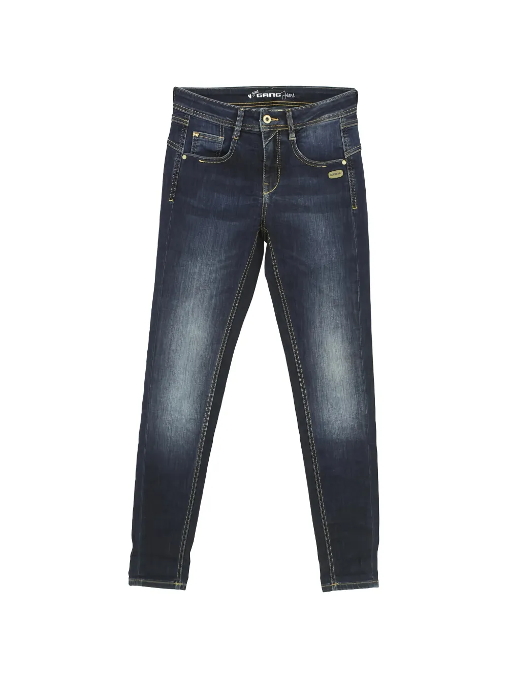 GANG Amelie faded-effect jeans - Blau