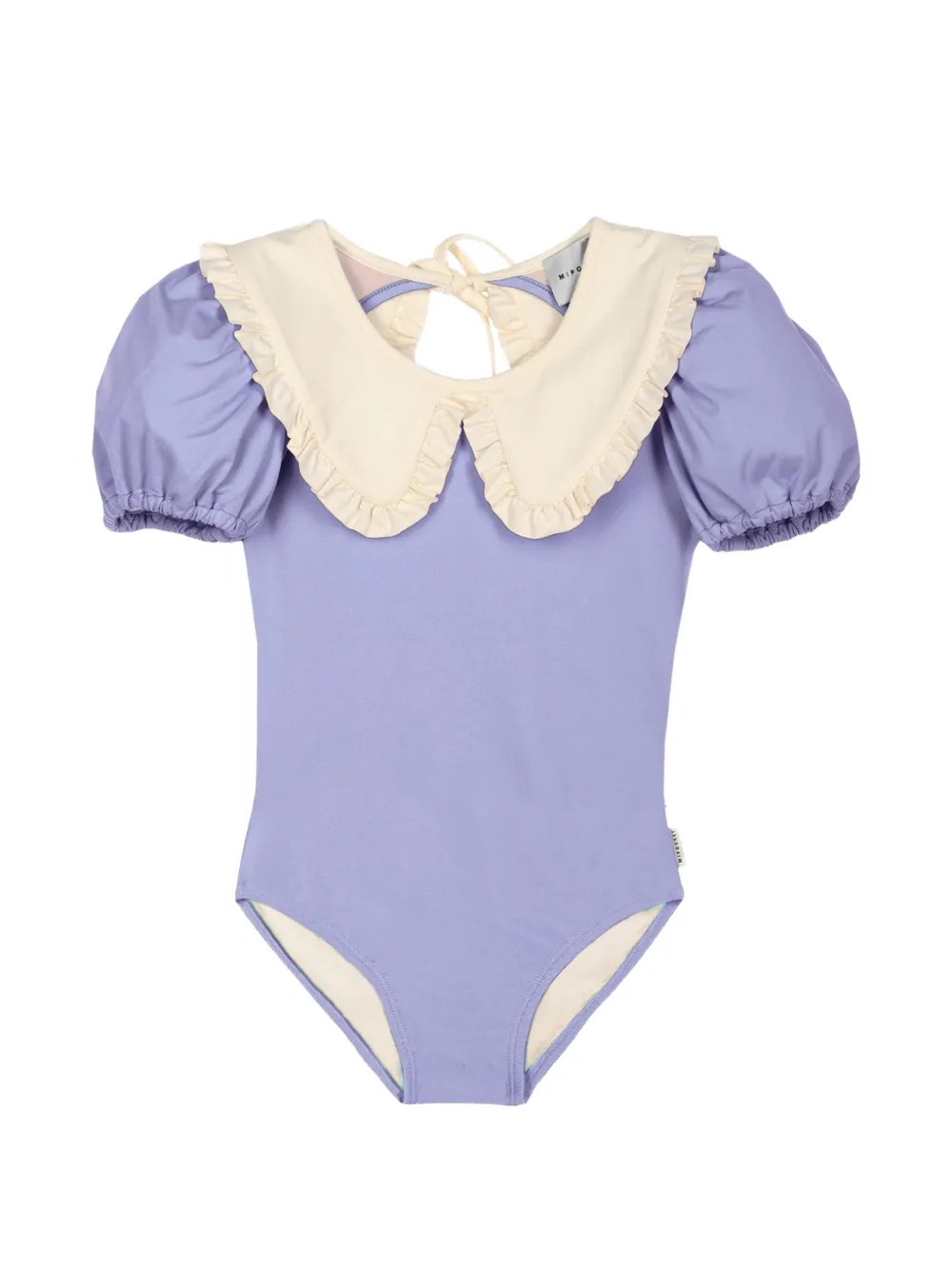 MIPOUNET Daniela ruffled swimsuit - Violett