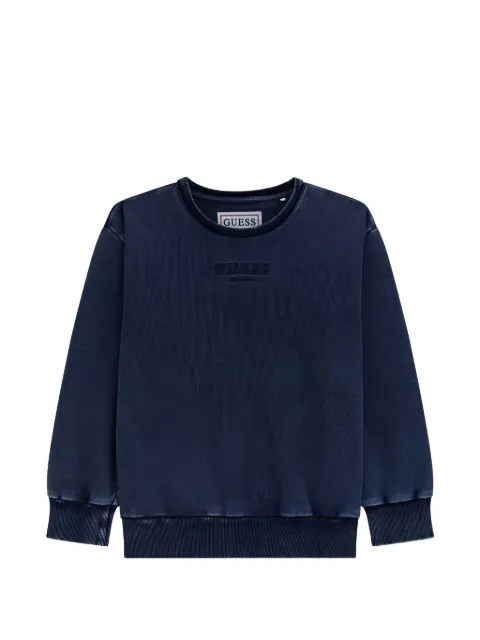 GUESS USA oversized logo-embroidered sweater