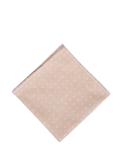 Paolo Albizzati geometric-print polka-dot pocket square