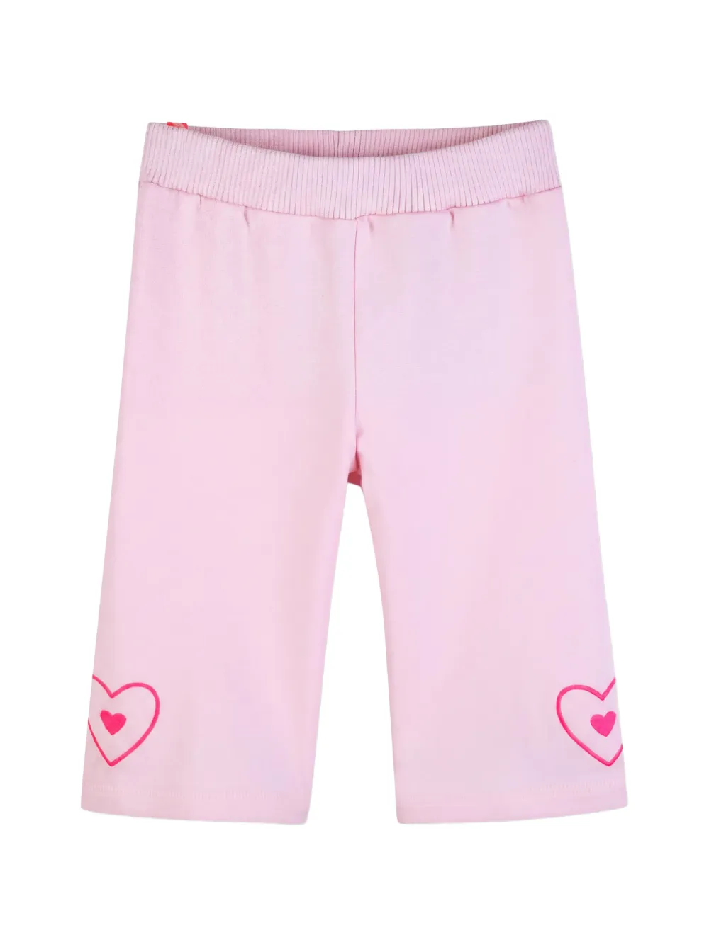 Billieblush Broek met elastische tailleband en hartpatroon Roze