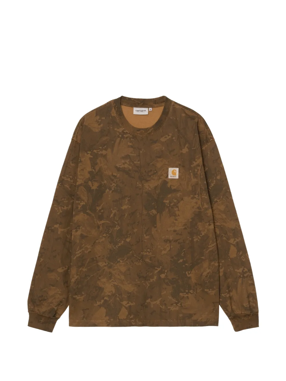 Carhartt WIP camo-print garment-dyed T-shirt - Marrone