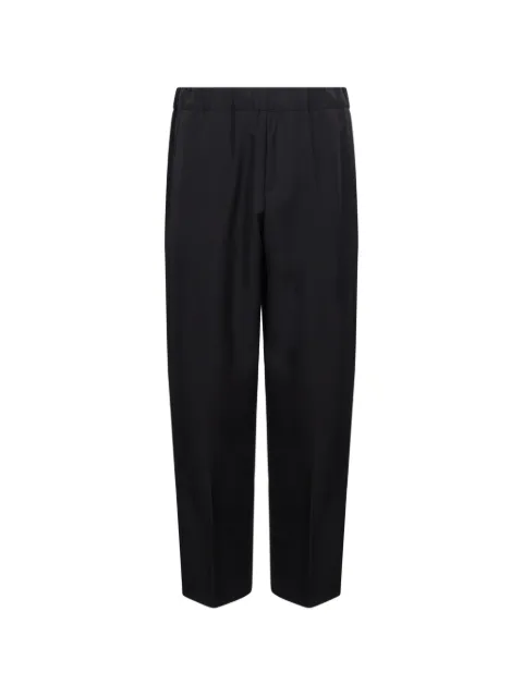 Costumein pressed-crease straight-leg trousers