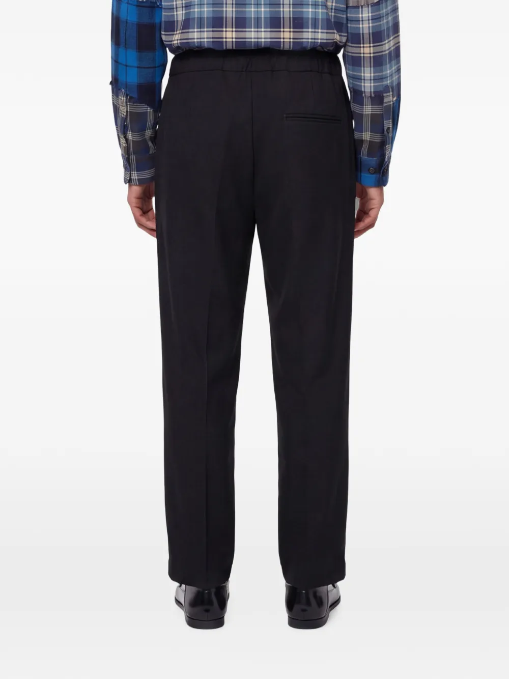 Costumein Straight plooibroek Zwart