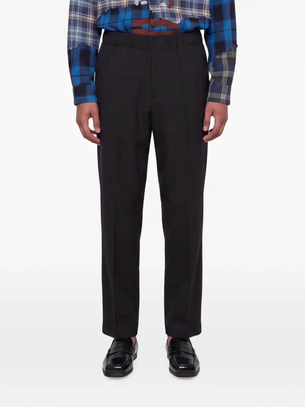 Costumein Straight plooibroek Zwart